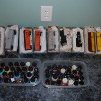 Rolling Stock Ready for Paint Booth Tomorrow