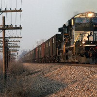 NS 7635 at Cooke Road 2/8/2009