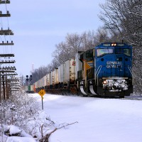 Ex-Conrail at Worthingon, Ohio 2/10/10