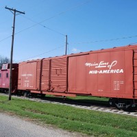 Illinois Central 50' DD boxcar