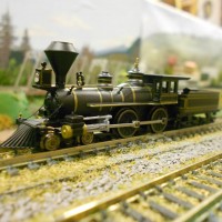 An N scale 4-4-0 outing