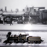 An N scale 4-4-0 outing