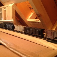Studying track-height for the new layout