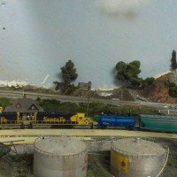 SD40's with grain train.