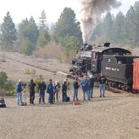 Railfans and Crews