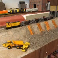 Pitt Steel Slag Dump - Pittsburgh and Western RR