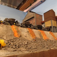 Pitt Steel Slag Dump - Pittsburgh and Western RR
