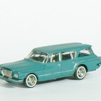 HO Scale 1961 Plymouth Valiant station wagon