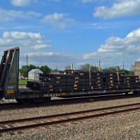 Steel square tubing load