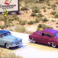N Scale 1952 Chevrolet 2 door