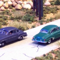 N Scale 1952 Chevrolet 4 door