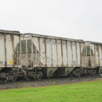 Bethlehem Steel Co. Covered Hoppers in Selma, NC