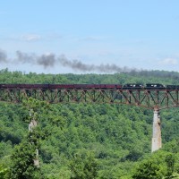Southern #630 leading NS 956 New River, TN 6-7-14