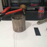 Threading the abandoned water tank w/ bands