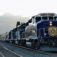 The train from Calgary