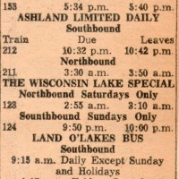Train Schedule
