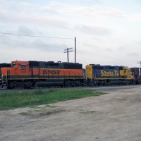 BNSF local in Rosenberg