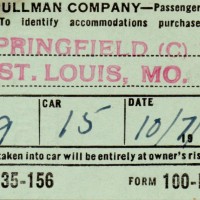 Pullman ticket