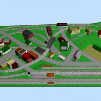 Creepy Hollow Layout - 3D View