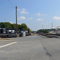 Beside the old Southern RR Depot