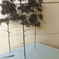 Florist wire pine trees update 03