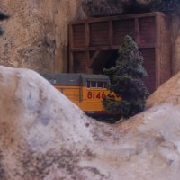 Entering the High Sierra tunnel