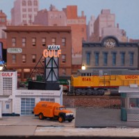 Through town