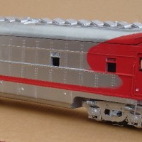 ATSF #1 rebuilt bulldog-nose