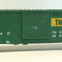 Stock MT 50 ft box car - ASAB 7208