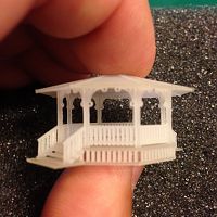 22ft wide Z scale Gazebo