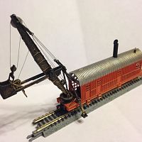 Bucyrus Steam Shovel 1912 Z scale