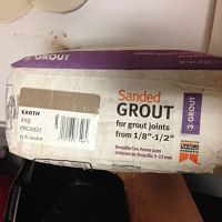 Grout used for Dirt