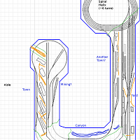 Track Plan revision 08, Main Deck