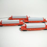 Four Tie Supply Cars Small