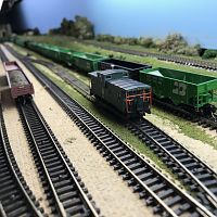 New CIM Havana Yard Caboose Track