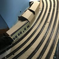 Before--Middle view Pekin Yards, Hidden track
