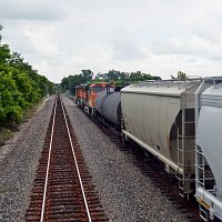 BNSF track