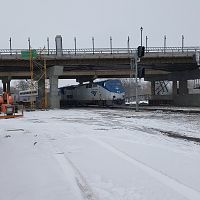 Amtrak 7 becomes Amtrak 8 in Minot