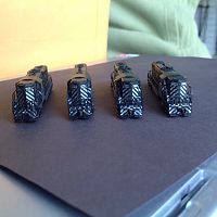 Front View Zebra Stripes