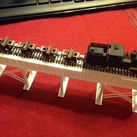 Logging car and Shay