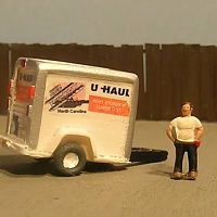 5x8 U-Haul trailer - North Carolina