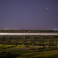 Westbound Manifest over Gassman Coulee