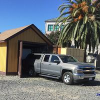 Trailer is back in the shed