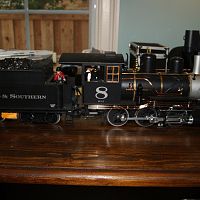 G SCALE LGB COLORADO & SOUTHERN 2-6-0 MOGUL # 8