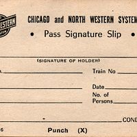 Pass Signature Slip