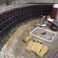Double Tracked Trestle CMR&HS