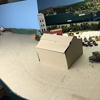Layout Party, add tracks into Caterpiller Bldg SS