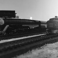 ATSF 4-6-4 and ATSF PA1