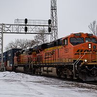 Eastbound stacks at Soo Tower