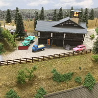 Front view of Hot Springs inn
